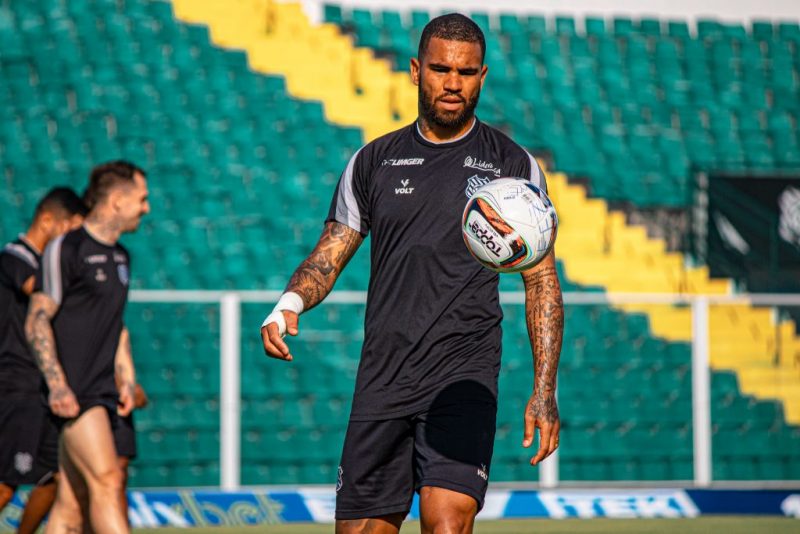 Figueirense treinou nesta quinta-feira no est&aacute;dio Orlando Scarpelli – Foto: Patrick Floriani/FFC/ND