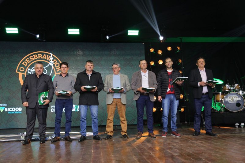 Troféu “O Desbravador” em Chapecó – Foto: Leandro Schmidt/Prefeitura de Chapecó/ND