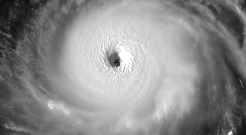 Super typhoon advances through the Pacific Ocean –  Photo: Reproduction / ND