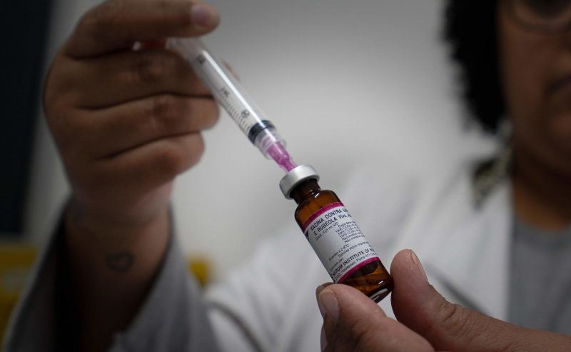 Vacina Sarampo – Foto: Ricardo Wolffenb&uuml;ttel/Secom