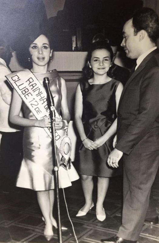 Vera recebeu a faixa de rainha do clube em 1966 – Foto: Divulga&ccedil;&atilde;o/ND