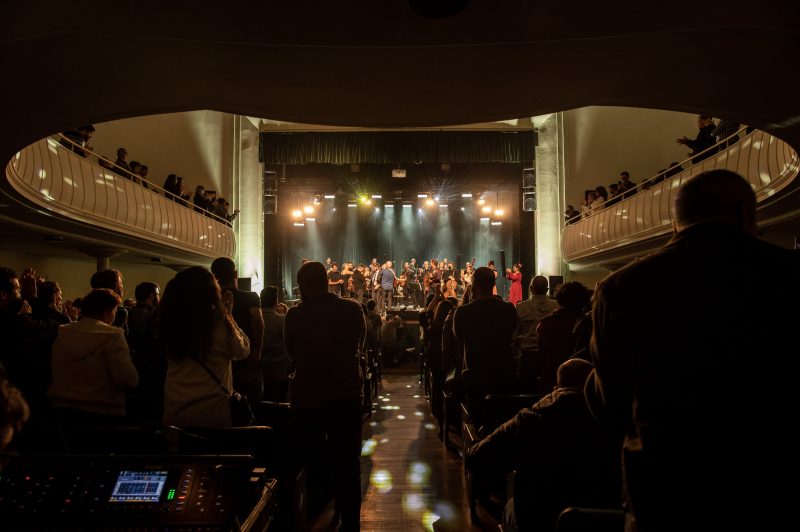 Camerata Florian&oacute;polis fez o concentro de reabertura do TAC – Foto: T&oacute;ia Oliveira / Divulga&ccedil;&atilde;o ND