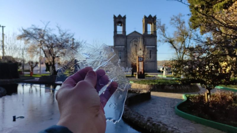 Frio hist&oacute;rico derruba temperaturas em Santa Catarina – Foto: Wagner Urbano/Divulga&ccedil;&atilde;o/ND