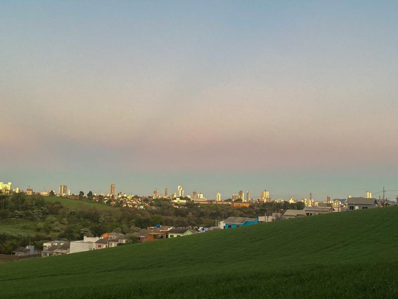 Chapec&oacute; amanheceu com 2&deg;C, segundo a Defesa Civil. – Foto: Willian Ricardo/ND