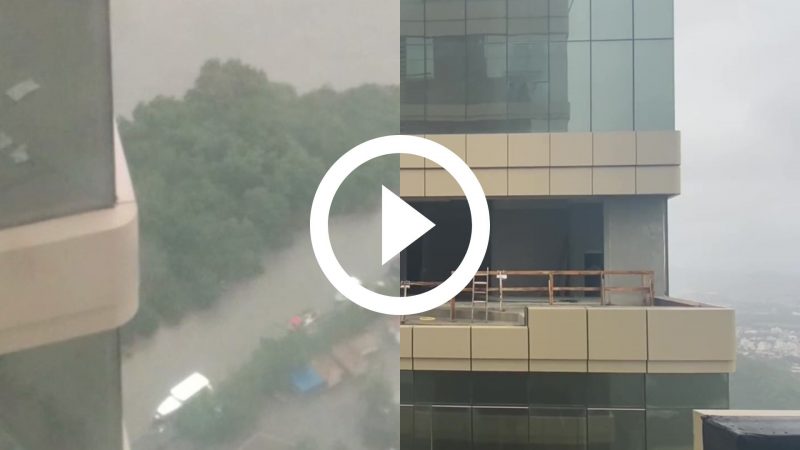 Segura! “Torres g&ecirc;meas do Neymar” em SC balan&ccedil;am com a for&ccedil;a do vento – Foto: Pasqualotto&amp;GT e Reprodu&ccedil;&atilde;o/ND