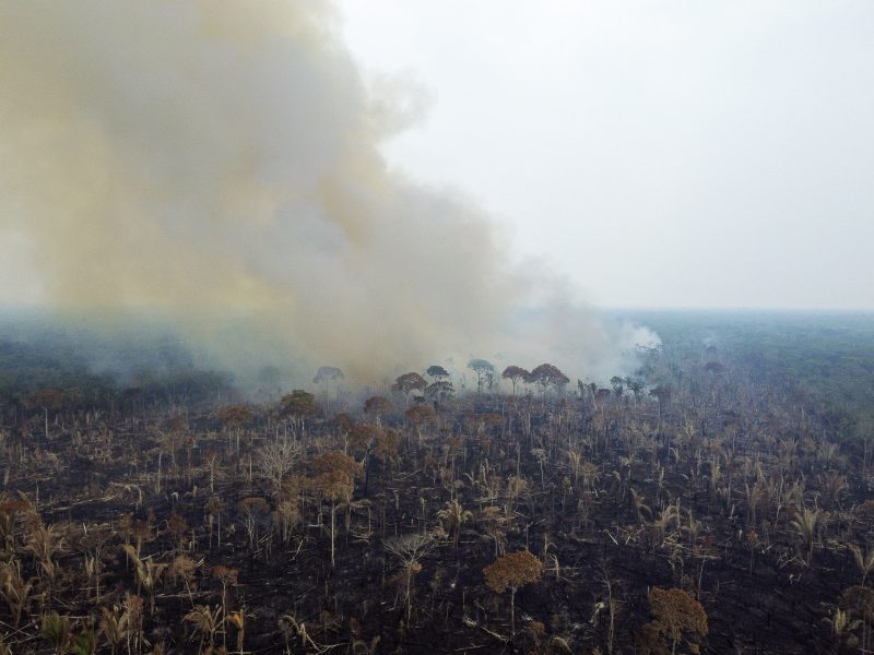 O tempo seco é propenso a incêndios 