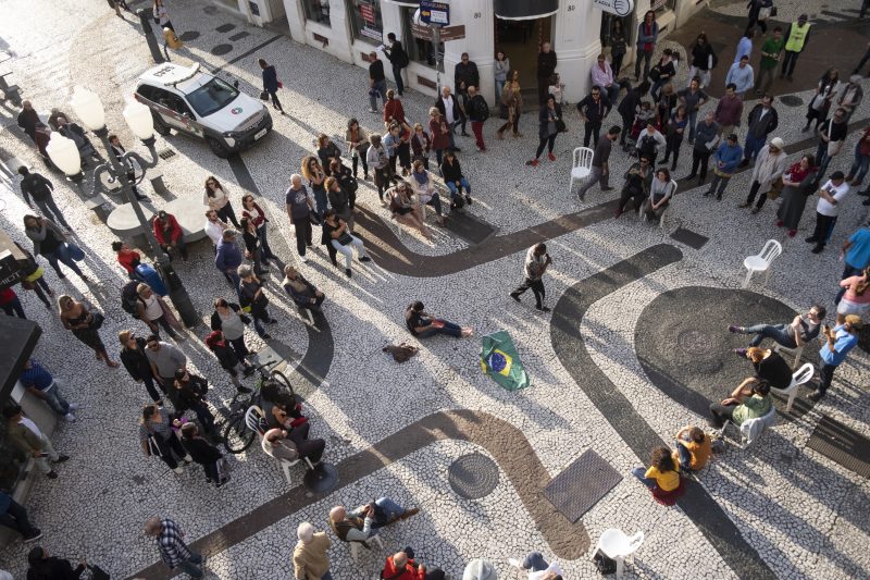24&ordm; Debate P&uacute;bico – Jogo Agora, do Erro Grupo de Florian&oacute;polis | Foto Sergio Vignes /Divulga&ccedil;&atilde;o/ND