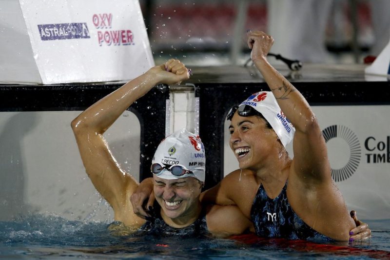Maria Paula alcan&ccedil;ou a marca de 4min03s45. – Foto: Divulga&ccedil;&atilde;o/CBDA