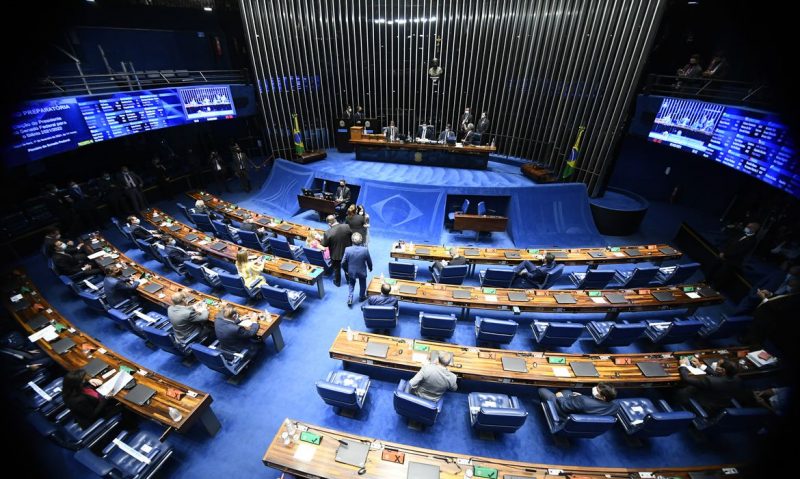 PEC mant&eacute;m o Aux&iacute;lio Brasil em R$ 600 fora do teto de gastos por dois anos – Foto: Marcos Oliveira/Ag&ecirc;ncia Senado
