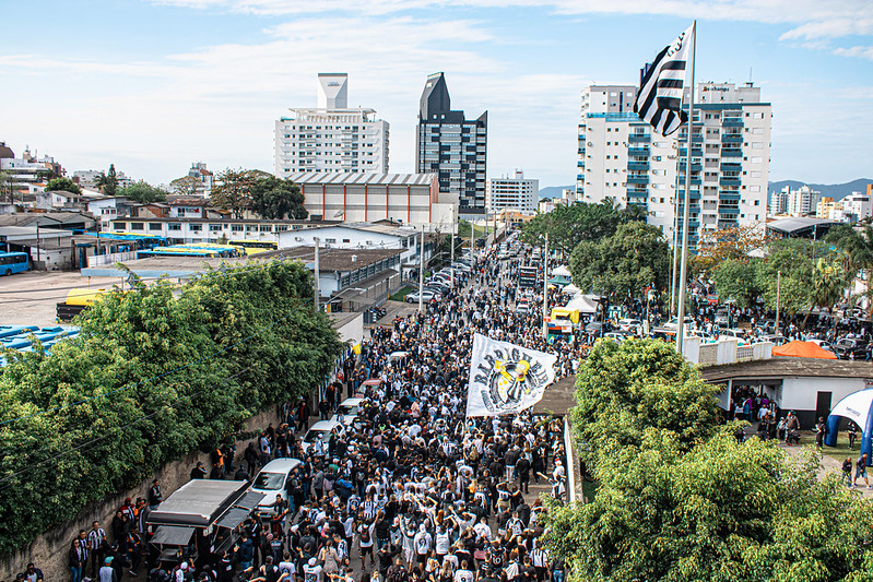 Figueirense sabe da for&ccedil;a da torcida num est&aacute;dio de futebol.&nbsp; – Foto: Patrick Floriani/FFC/Divulga&ccedil;&atilde;o