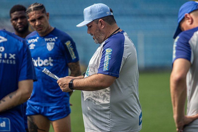 Eduardo Barroca deixou o Ava&iacute; – Foto: Leandro Boeira/Ava&iacute; FC/Divulga&ccedil;&atilde;o/ND