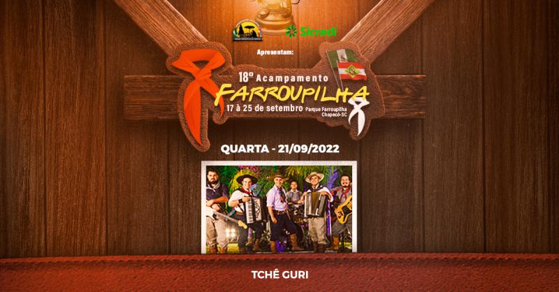 Acampamento Farroupilha, em Chapec&oacute; – Foto: Reprodu&ccedil;&atilde;o/ND