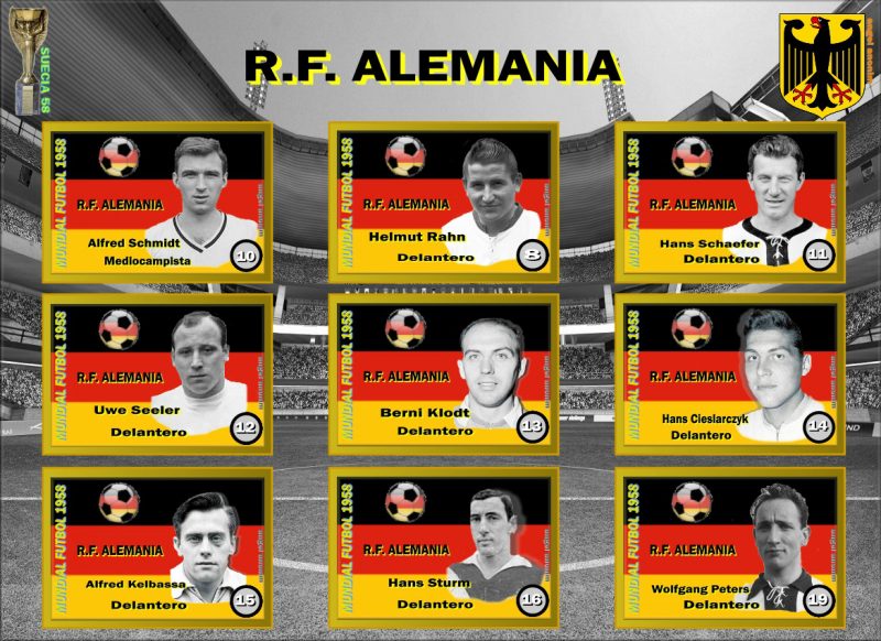 Memória Álbuns de Figurinhas da Copa do Mundo de 1958