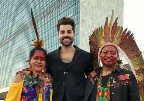 Alok destina lucros do &aacute;lbum &ldquo;O Futuro &eacute; Ancestral&rdquo; a artistas ind&iacute;genas – Foto: @tashka_yawanawa/Divulga&ccedil;&atilde;o/ND