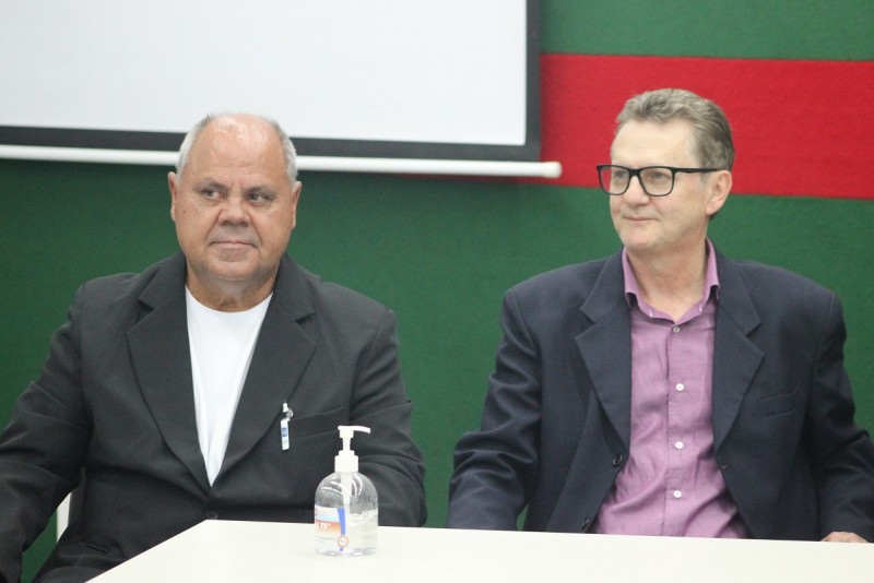 Arleu da Silveira is currently the head of the Ministry of Health and, like Aceliu Casagrande, must have the electoral blessing of Mayor Clésiu Salvaro in Crisium.  – Photo: Publicity