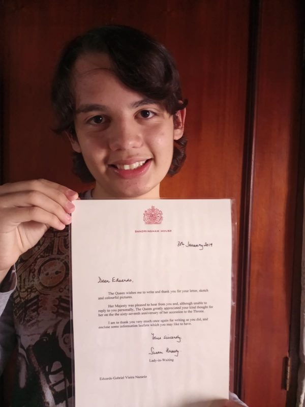 carta rainha elizabeth