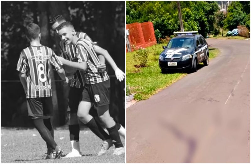 Francisco teve morte cerebral ap&oacute;s ser atropelado. – Foto: Montagem/ND