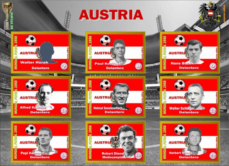 Copa do Mundo Su&eacute;cia 1958 – Foto: &Aacute;utria 2 – 1958