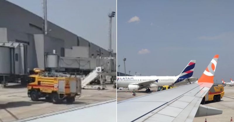 Apresentador de SC relata tens&atilde;o em voo com suspeita de pane no motor: ‘barulho forte’ – Foto: Rodrigo Vieira/NDTV