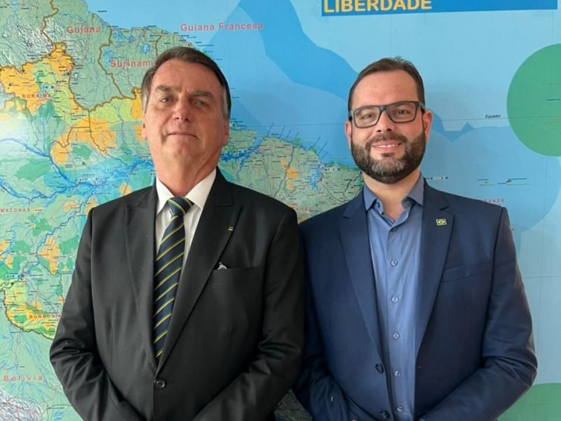 Jorge Seif Júnior anunciou presença de Bolsonaro em Santa Catarina &#8211; Foto: Divulgação/ND