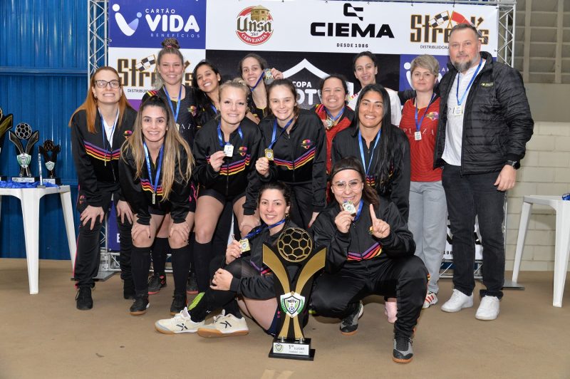 Maravilhosas venceu a Copa ND na categoria feminino – Foto: Paulo Morais/ND