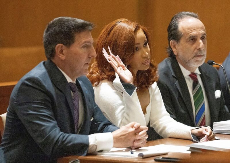 Cardi B pleaded guilty to a fight at a strip club this Thursday (15th) - Photo: Dennis A. Clark/Pool/AFP/ND