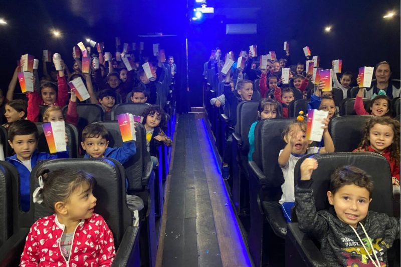 Carreta do Cinema vai passar por quatro bairros de Joinville – Foto: Divulga&ccedil;&atilde;o/ND