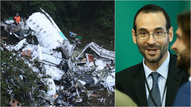 Arthur argumentou que o avi&atilde;o da Chapecoense caiu em raz&atilde;o de estar carregado com coca&iacute;na – Foto: Reprodu&ccedil;&atilde;o/ND