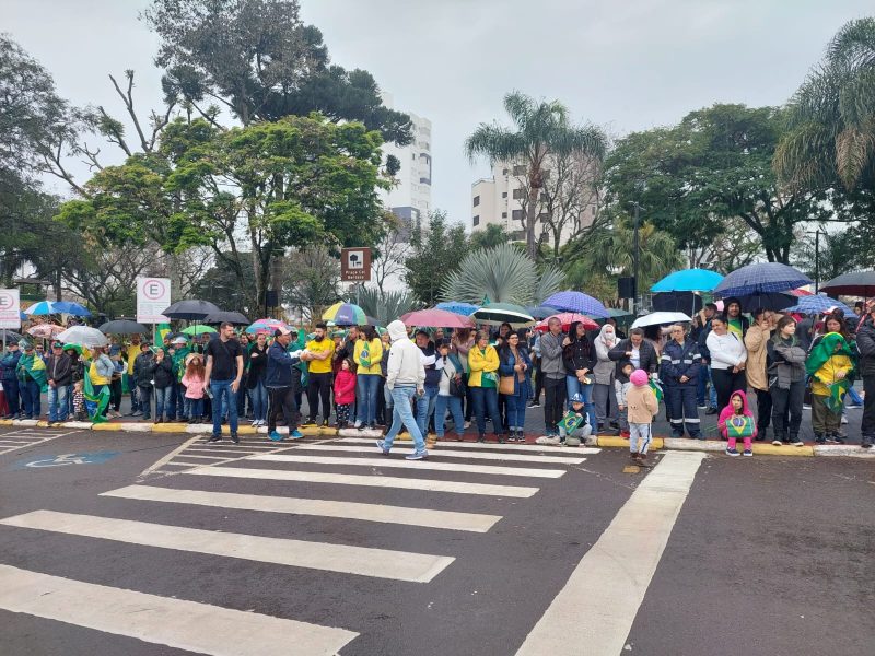 O desfile de 7 de setembro foi cancelado em Chapecó. 