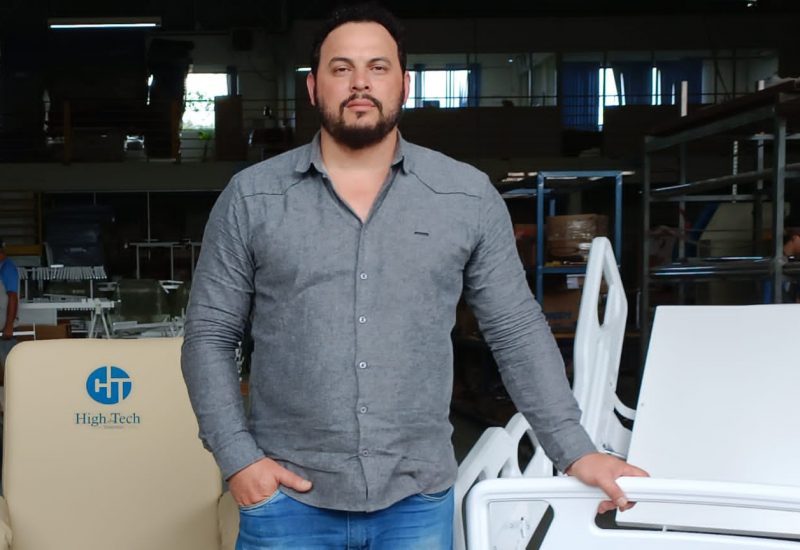 High Tech Hospitalar &eacute; especializada na fabrica&ccedil;&atilde;o de m&oacute;veis e equipamentos hospitalares – Foto: Arquivo pessoal