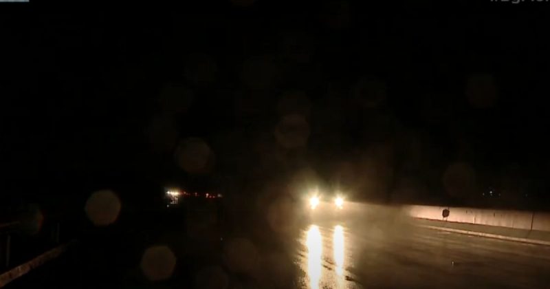 It's dark on Florianopolis State Highways – Photo: Reproduction/NDTV RecordTV