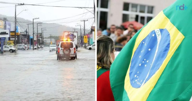 Feriado da Independ&ecirc;ncia ser&aacute; de chuva forte em Santa Catarina – Foto: Cristiano Andujar/Reprodu&ccedil;&atilde;o/Divulga&ccedil;&atilde;o/ND