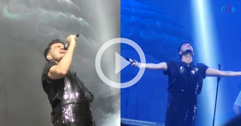 F&atilde; divulga momentos marcantes do show do artista – Foto: Reprodu&ccedil;&atilde;o/@jaopiratx/ND