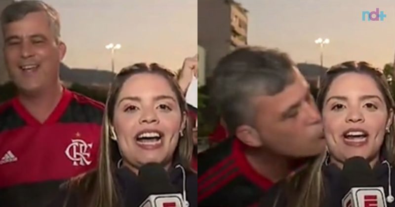 O caso aconteceu antes do jogo de Flamengo x V&eacute;lez – Foto: Reprodu&ccedil;&atilde;o/ND