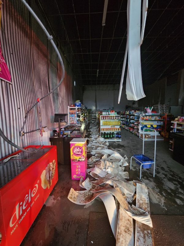 Ocorr&ecirc;ncia foi atendida por volta das 17h deste s&aacute;bado (25). – Foto: Corpo de Bombeiros/Divulga&ccedil;&atilde;o/ND