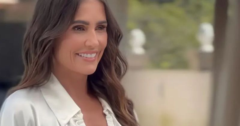 Atriz esteve na regi&atilde;o para gravar comercial – Foto: Camilla Carniel/Reprodu&ccedil;&atilde;o/ND