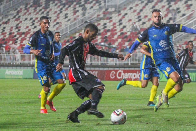 JEC e Na&ccedil;&atilde;o voltam a se enfrentar nesta sexta-feira (7), pela Copa SC – Foto: Thiago Borges/JEC/Divulga&ccedil;&atilde;o/ND