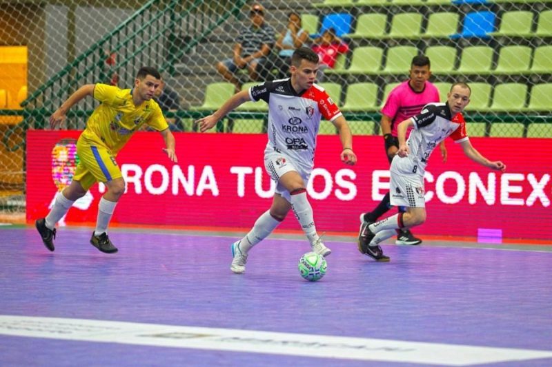 Tricolor foi superado pelo time paulista e est&aacute; fora da competi&ccedil;&atilde;o – Foto: Christian Rizzi/Divulga&ccedil;&atilde;o/ND