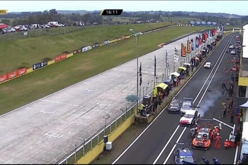 Acidente aconteceu no domingo (25), durante corrida em Santa Cruz do Sul – Foto: Reprodu&ccedil;&atilde;o/Internet