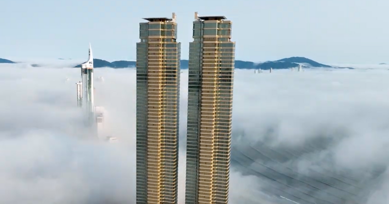 Imagens foram feitas na &uacute;ltima quinta-feira (8) – Foto: Oi Drones/Reprodu&ccedil;&atilde;o/ND