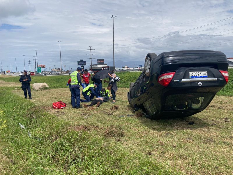 N&atilde;o &eacute; a primeira vez que um condutor se confunde no trecho – Foto: Osvaldo Sagaz/NDTV/RecordTV