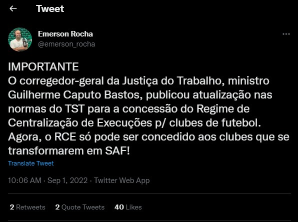 Decis&atilde;o n&atilde;o afeta acordo recente do Ava&iacute; na Justi&ccedil;a comum – Foto: divulga&ccedil;&atilde;o/ND