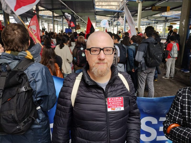 Diego Sturdze avaliou o momento atual do pa&iacute;s e destacou a import&acirc;ncia da mobiliza&ccedil;&atilde;o – Foto: Marina Sim&otilde;es/ND