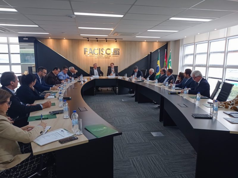 The Council of State Business Federations again discussed the Port of Itajai – Photo: Disclosure/FIESC/ND