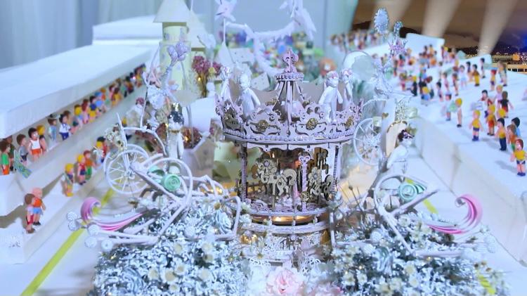 Detalhe das pe&ccedil;as da escola Unidos do Tijucano – Foto: Divulga&ccedil;&atilde;o/ND