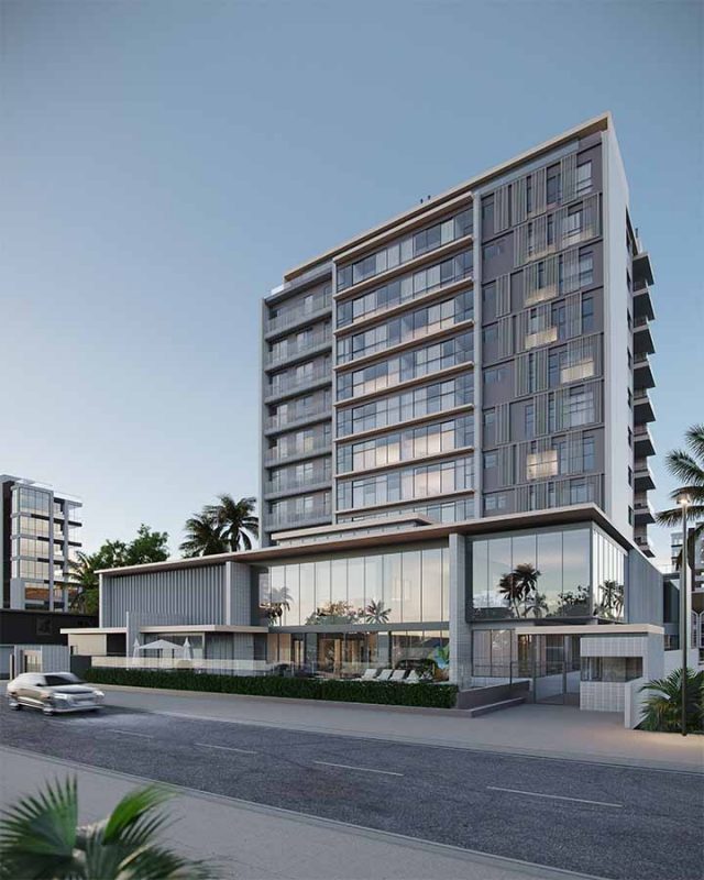 Parte externa do Residencial Ilha de Ibiza – Foto: SBJ/Divulga&ccedil;&atilde;o