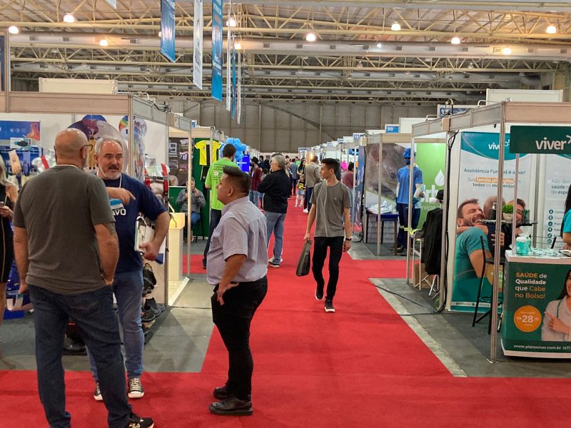 H&aacute; expositores e atividades para toda a fam&iacute;lia – Foto: Sabrina Aguiar/NDTV