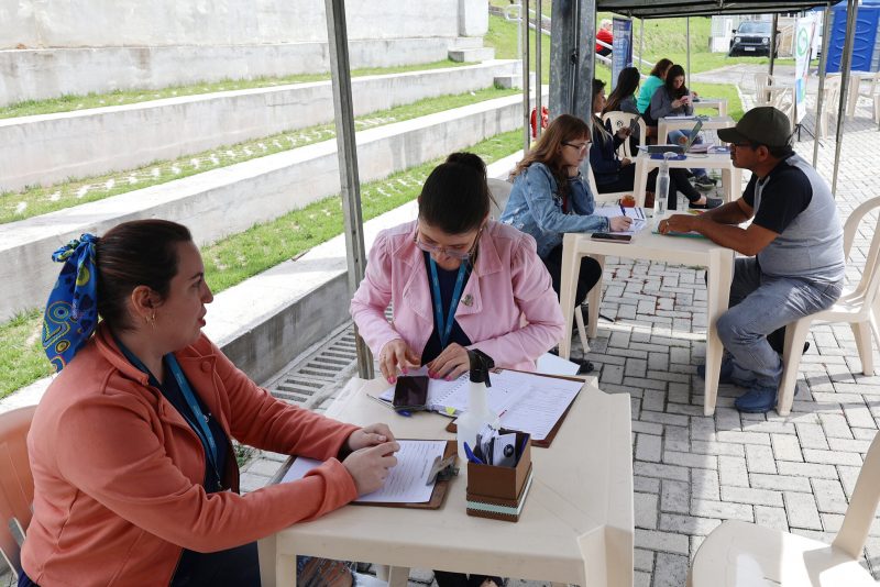 A a&ccedil;&atilde;o ocorreu na sede da Funda&ccedil;&atilde;o Somar, em Santo Ant&ocirc;nio de Lisboa, e mobilizou centenas de pessoas que compareceram ao local – Foto: Cristiano Andujar/ND