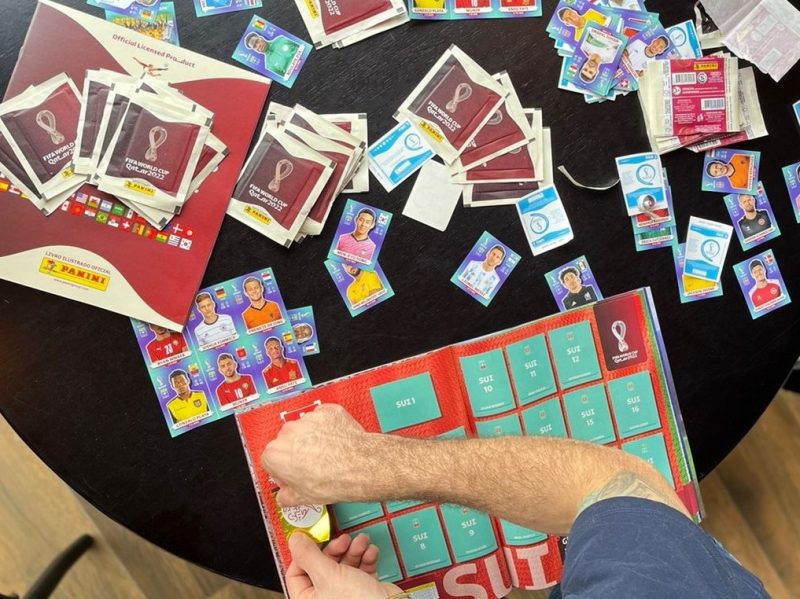 Já começou a fazer o seu álbum de figurinhas da Copa do Mundo 2022?