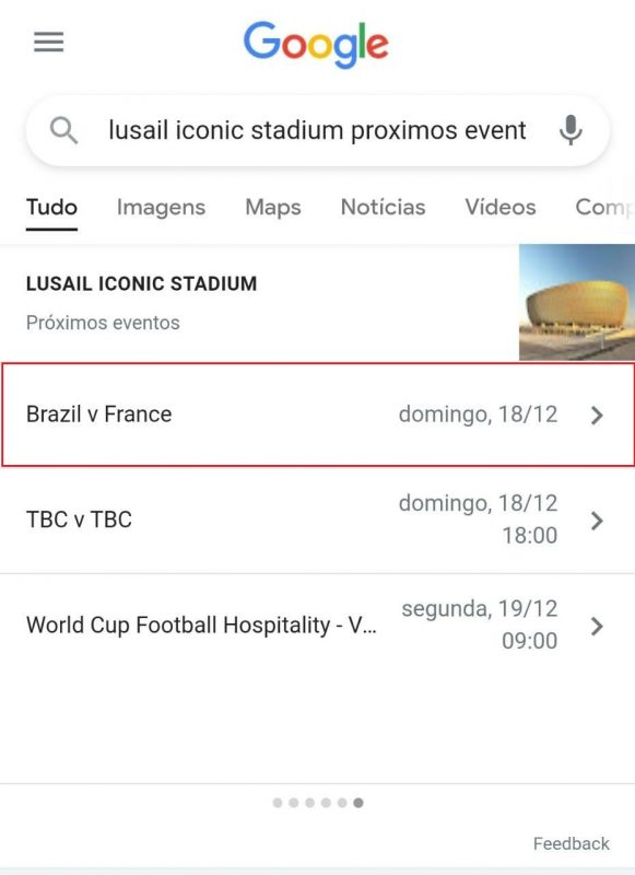 Erro faz Google “prever” final da Copa do Mundo do Catar - Época